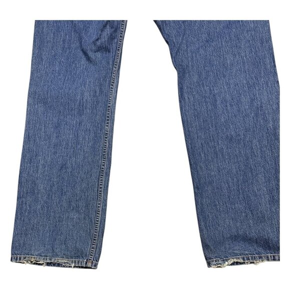 EARNEST SEWN Fulton 409 Straight Leg Designer Selvedge Denim Jeans Mens 40x33 - Picture 5 of 9